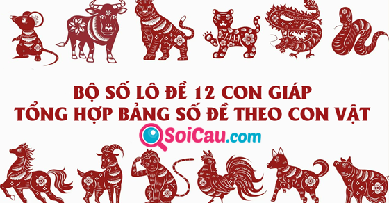 Bộ số đề 12 con giáp là gì? Cách bắt đề dây con vật Bộ số đề 12 con giáp là gì? Cách bắt đề dây con vật